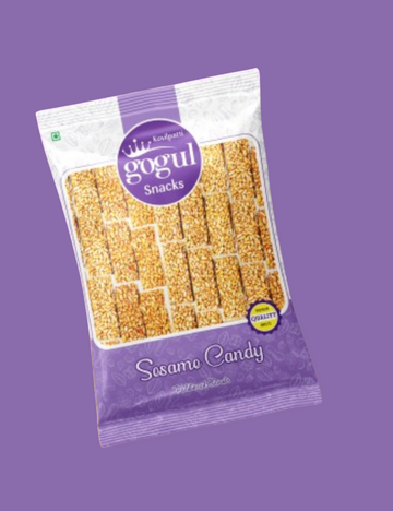 White Sesame Chikki Candy