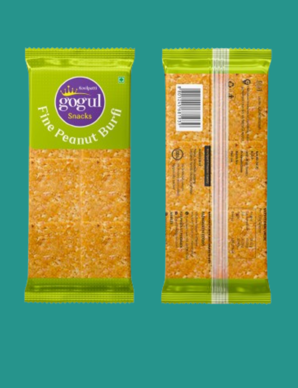 Fine Peanut Chikki Burfi