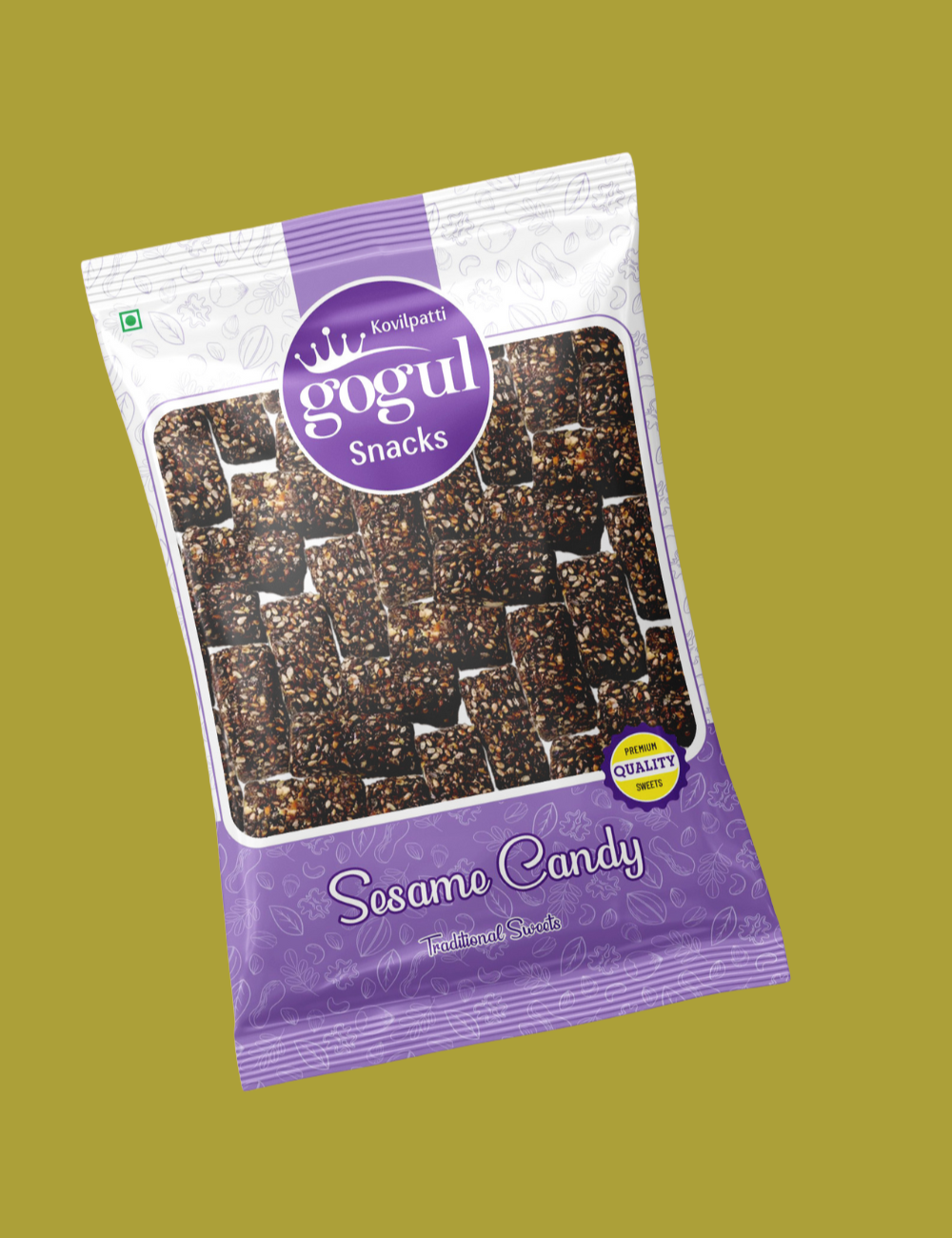 "Premium Sesame Chikki  candy– Crunchy, Nutritious & Naturally Sweet!"